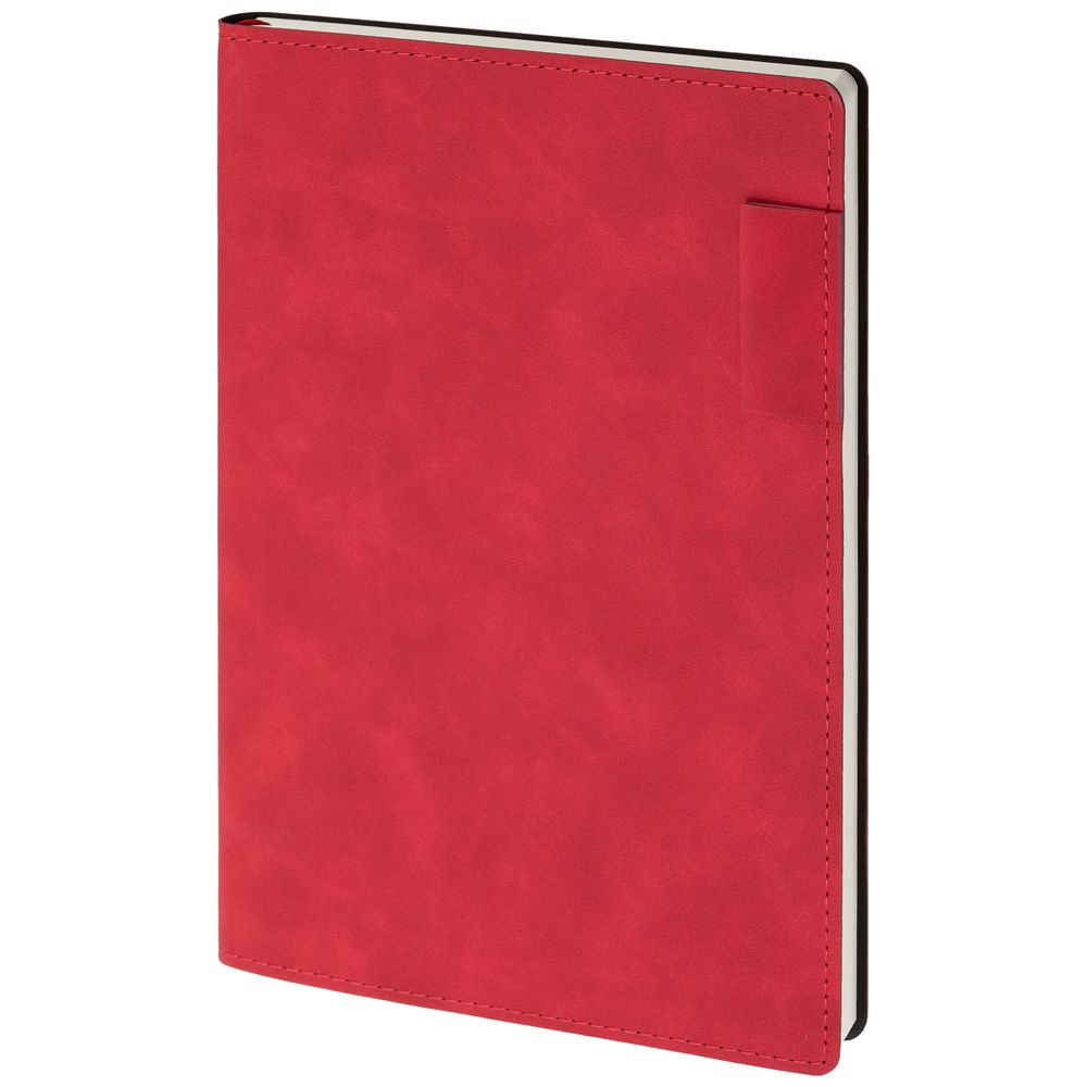 Ежедневник Lable Touch, недатированный, красный-2