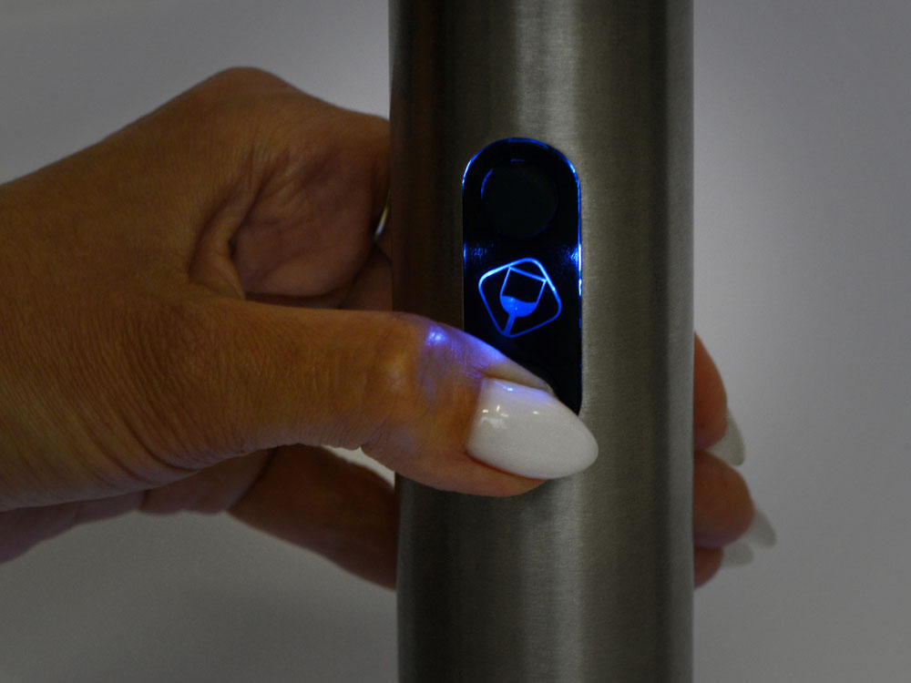 Набор винных аксессуаров Sicilia с электрическим штопором из стали, на батарейках-4