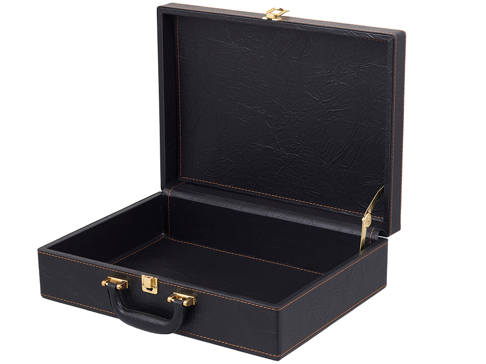 Дипломат подарочный, темно-коричневый-1