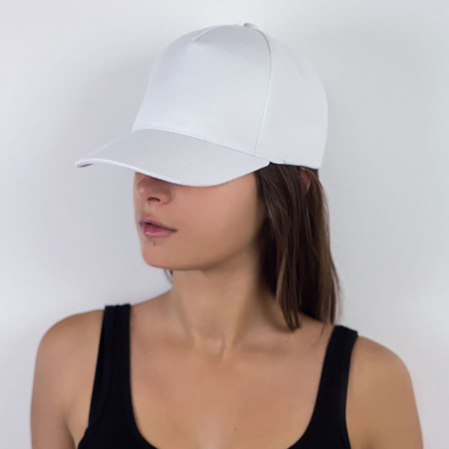 Бейсболка LIBERTY FIVE BUCKLE, 5 клиньев, металлическая застежка , черный-1