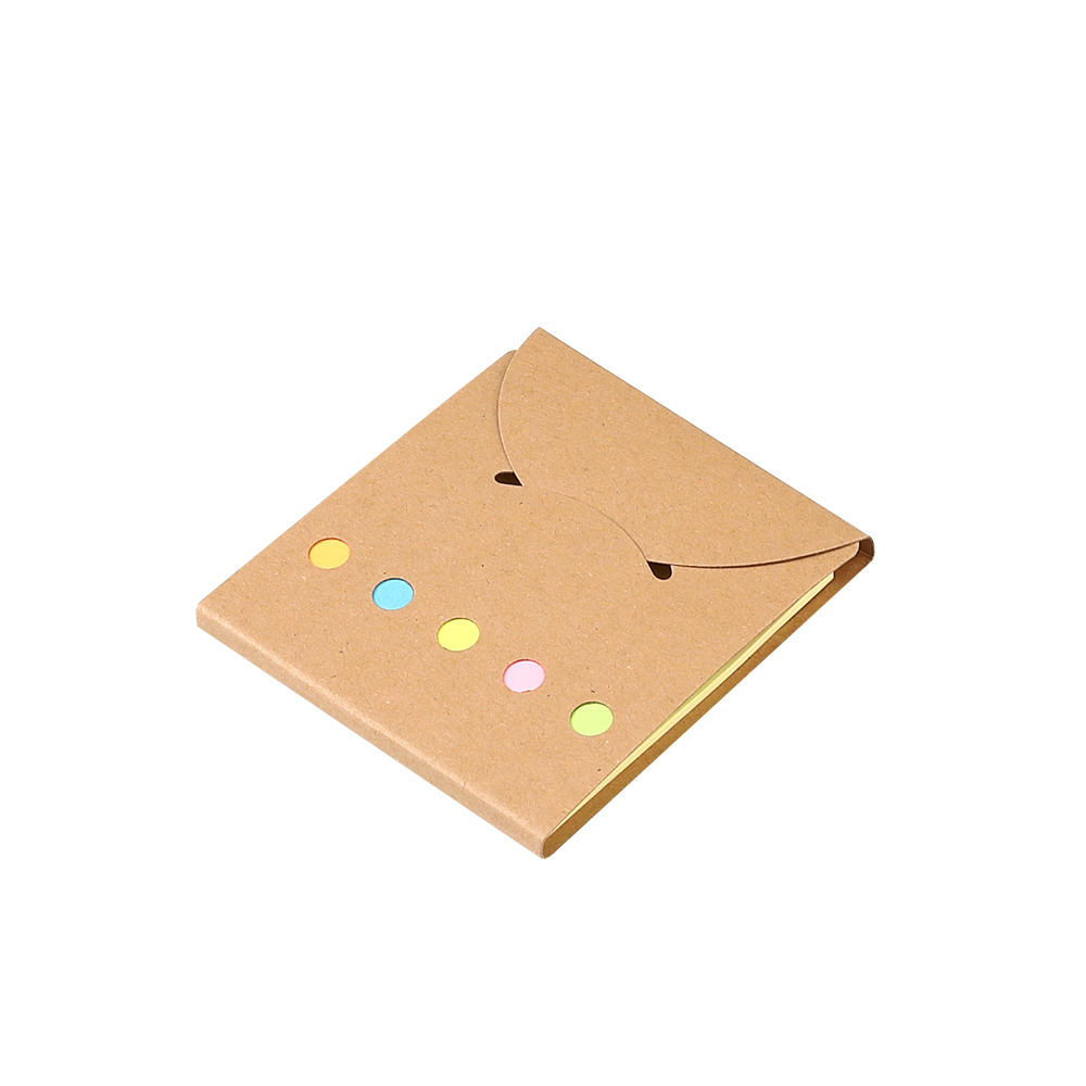 Набор цветных бумажных стикеров Smiler, Светло-коричневый-2