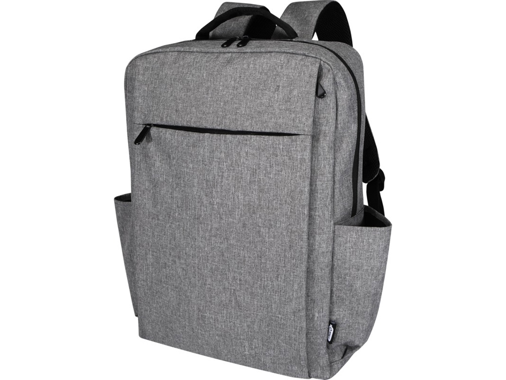 Рюкзак для ноутбука Libra 15 GRS из переработанного материала, 15 л, серый яркий-0