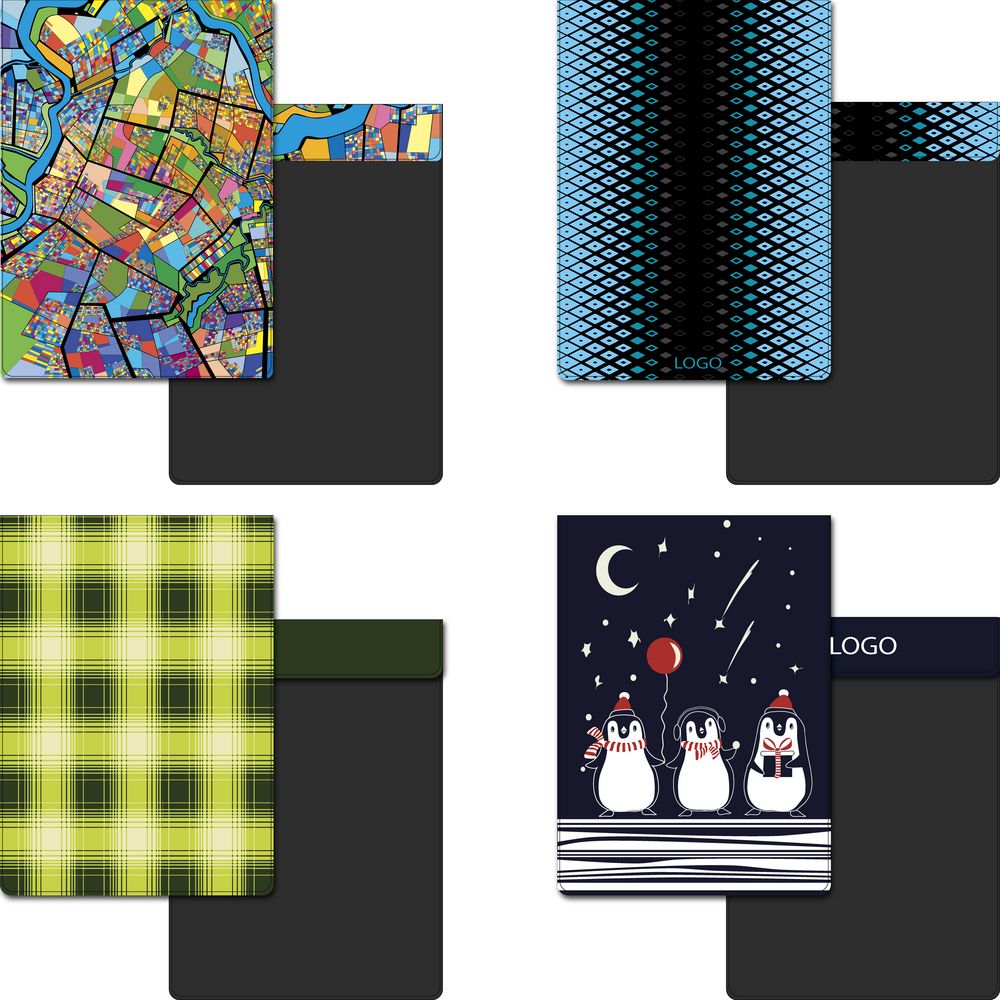 Папка-планшет Saff Plus из экокожи на заказ-1