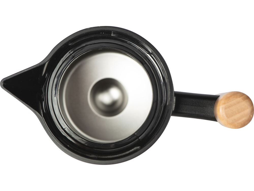 Вакуумный термокувшин Arctic с ситечком, 1200мл, черный-7