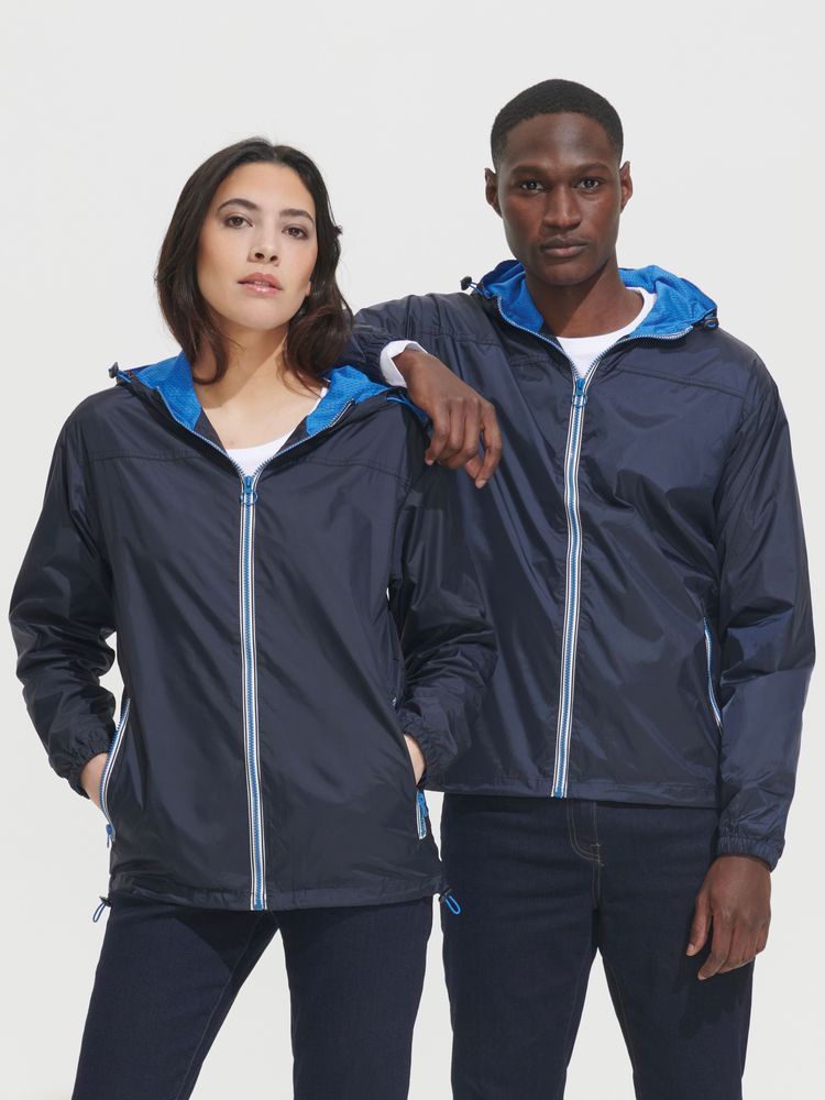 Ветровка Skate, черная с серым-4