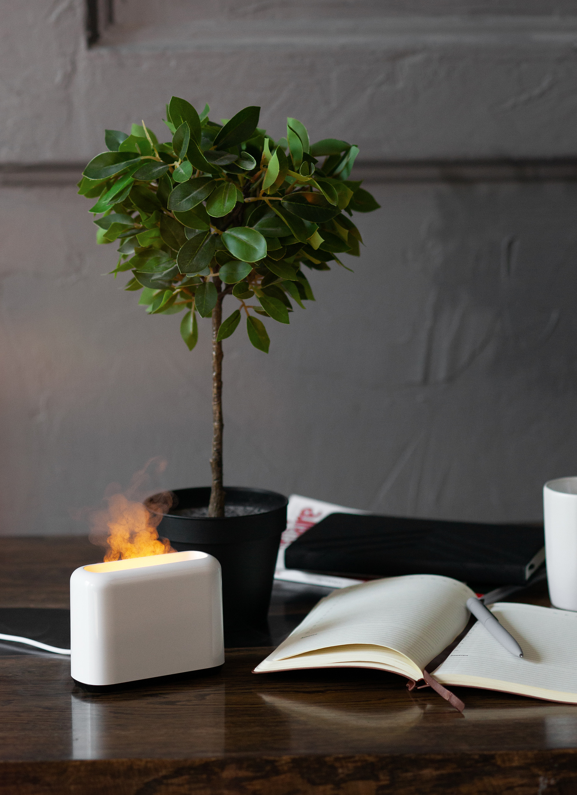 Увлажнитель "Flame" с эффектом пламени-4