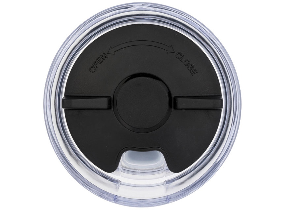 Вакуумная герметичная термокружка Twist, черный-4