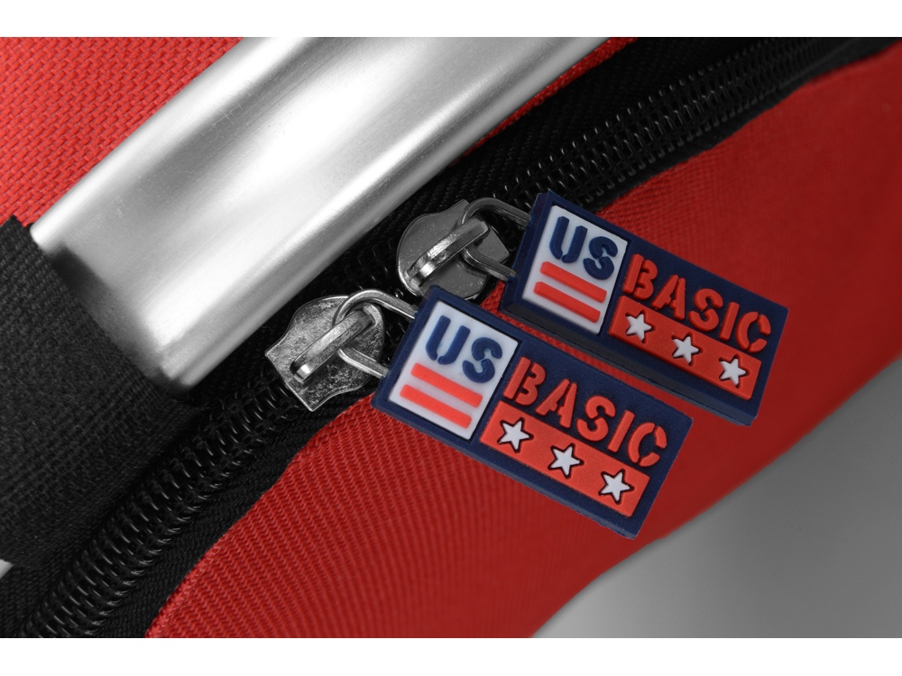 Изотермическая сумка-холодильник FROST складная с алюминиевой рамой, красный-5