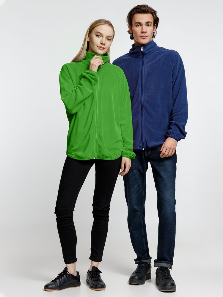 Куртка флисовая унисекс Fliska, зеленое яблоко-7