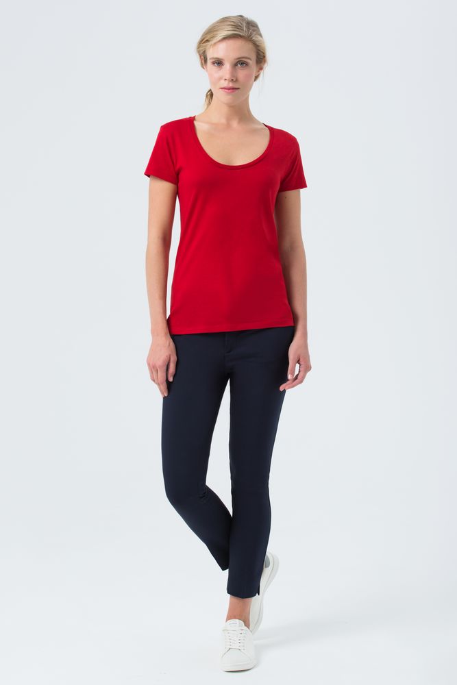 Футболка женская Metropolitan, красная-4