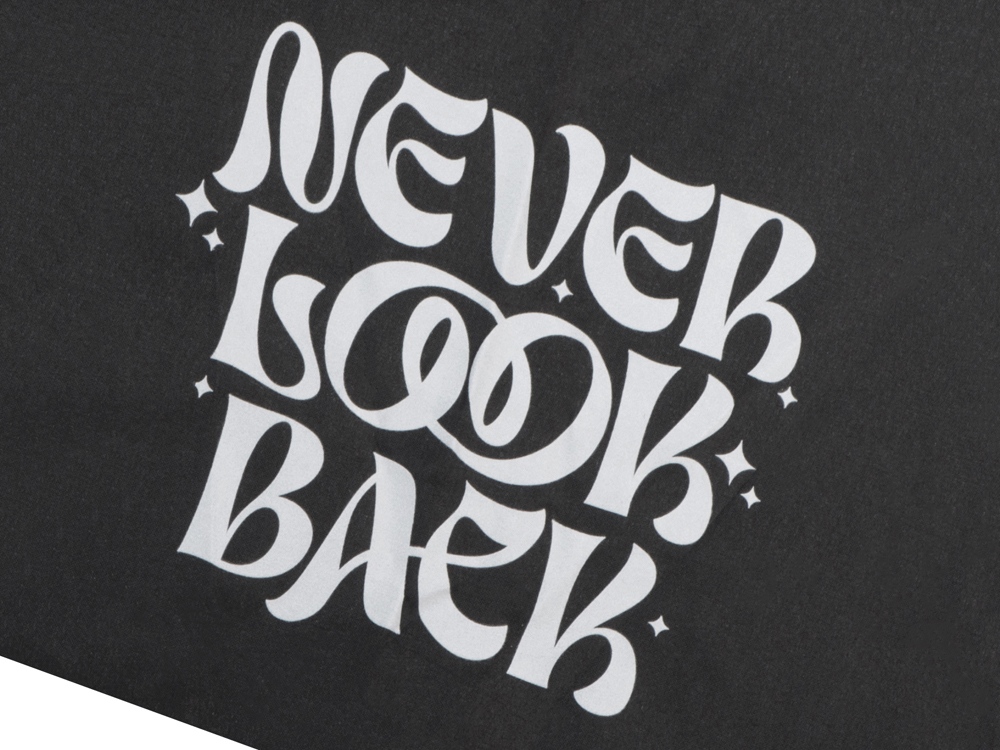 Зонт-полуавтомат складной Marvy с проявляющимся рисунком, черный (термотрансфер)-1