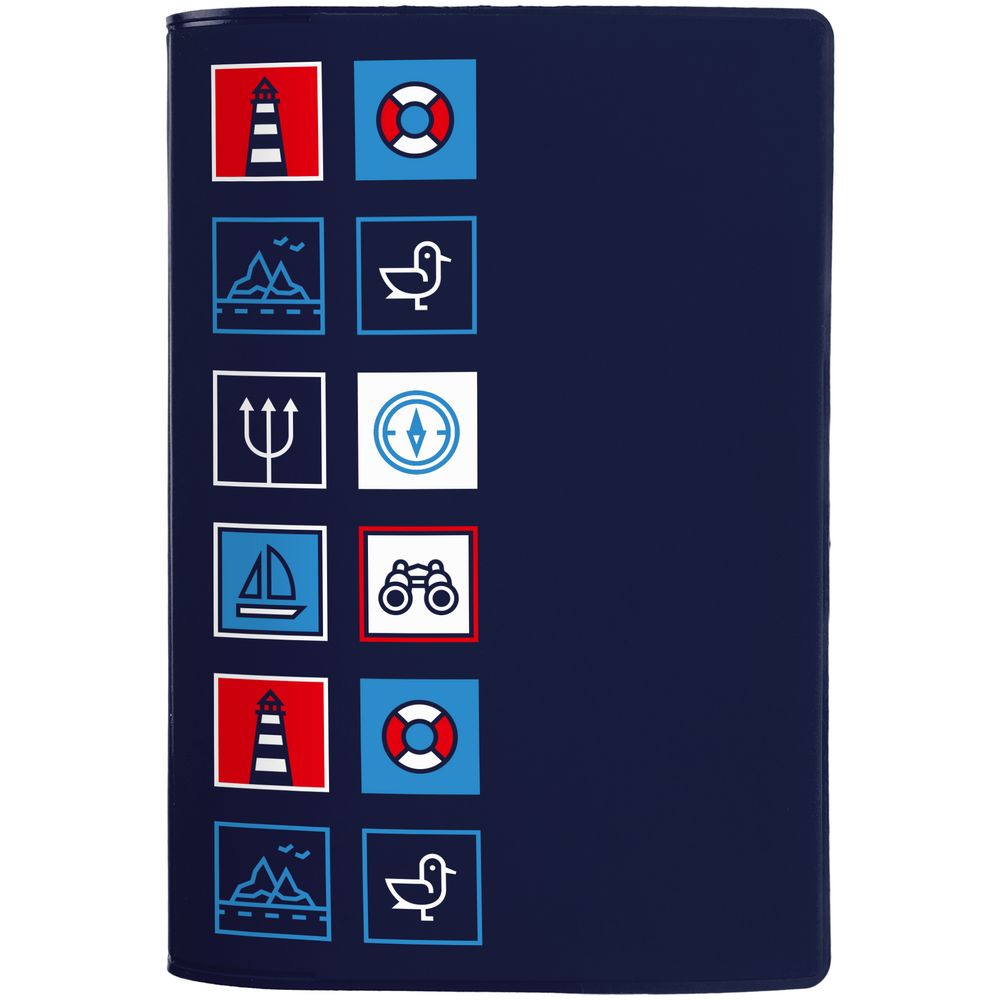Обложка для паспорта Industry, ver.2, морская-0