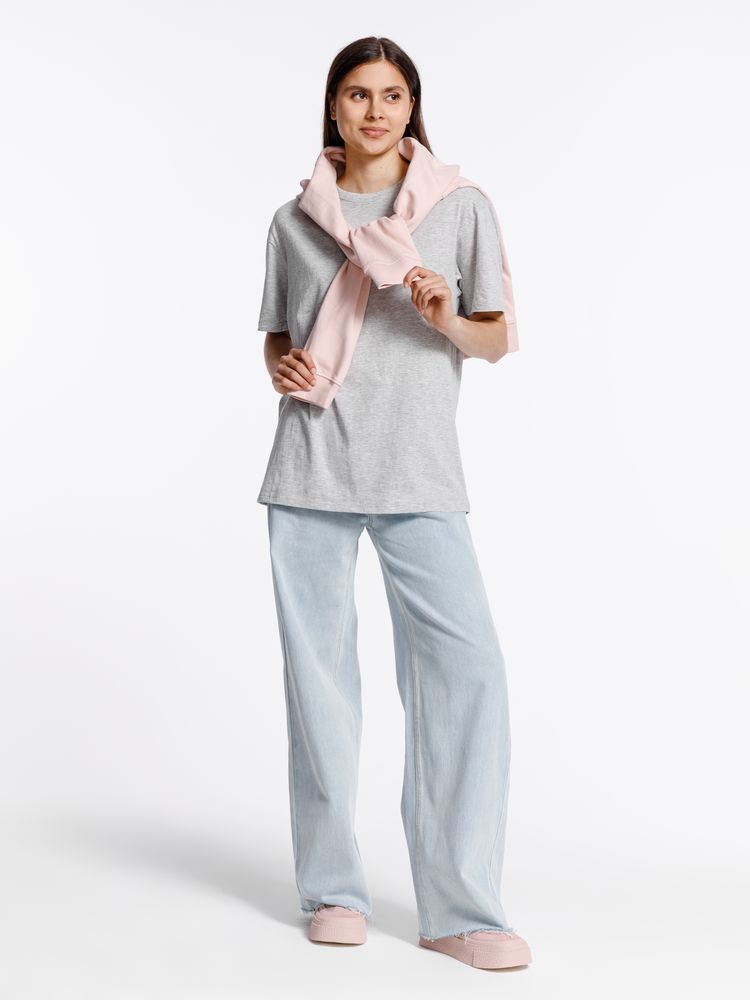 Футболка унисекс Streetwise, серый меланж-6