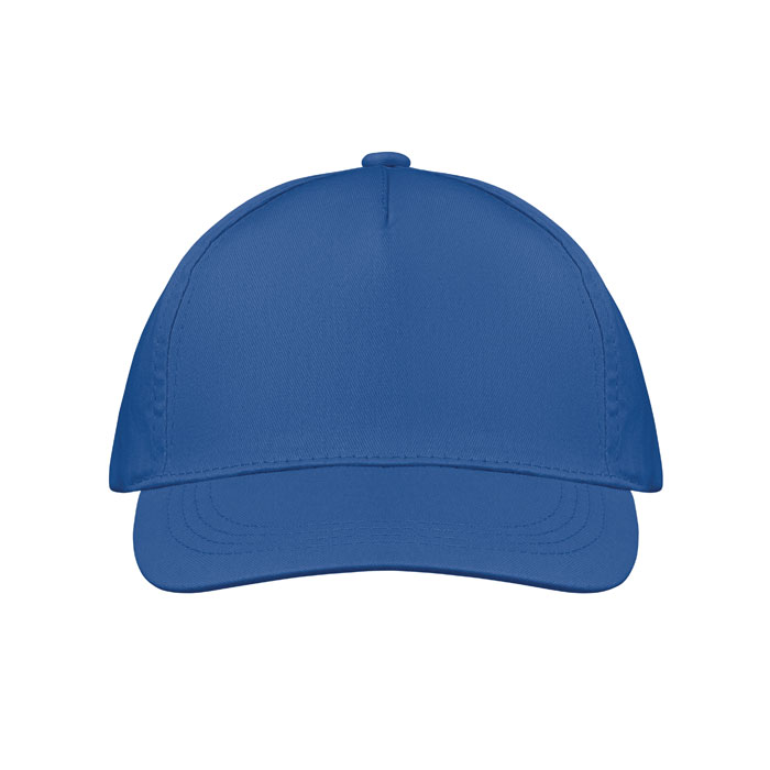 5 panel baseball cap, королевский синий-3