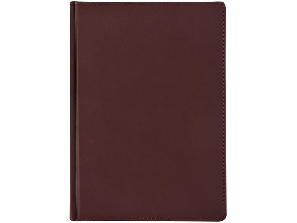 Ежедневник А5 датированный Velvet 2026, бордовый-1