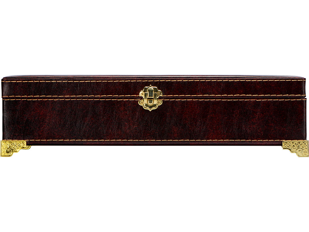 Набор Подарочный, бордовый/серебристый-5