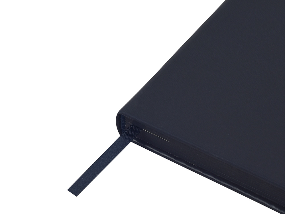 Ежедневник недатированный А6+ Megapolis Color, темно-синий navy-4