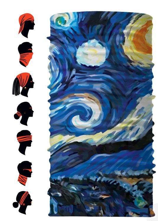 Многофункциональная бандана с печатью Tubo на заказ-3