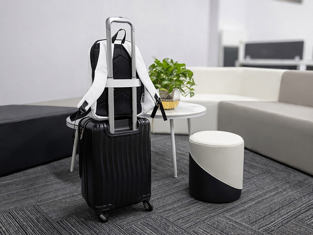 Рюкзак с защитой от краж Phantom Mini, белый-6