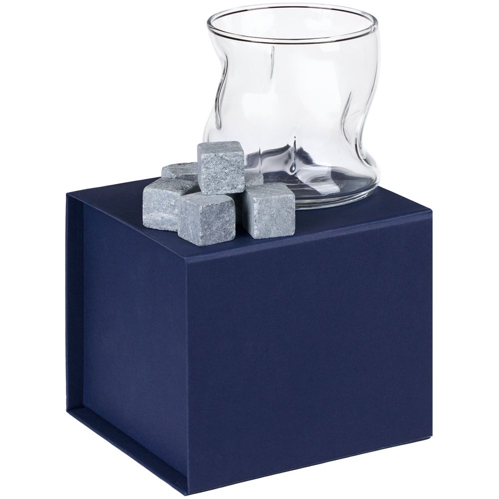 Набор для виски Amorf, синий-1