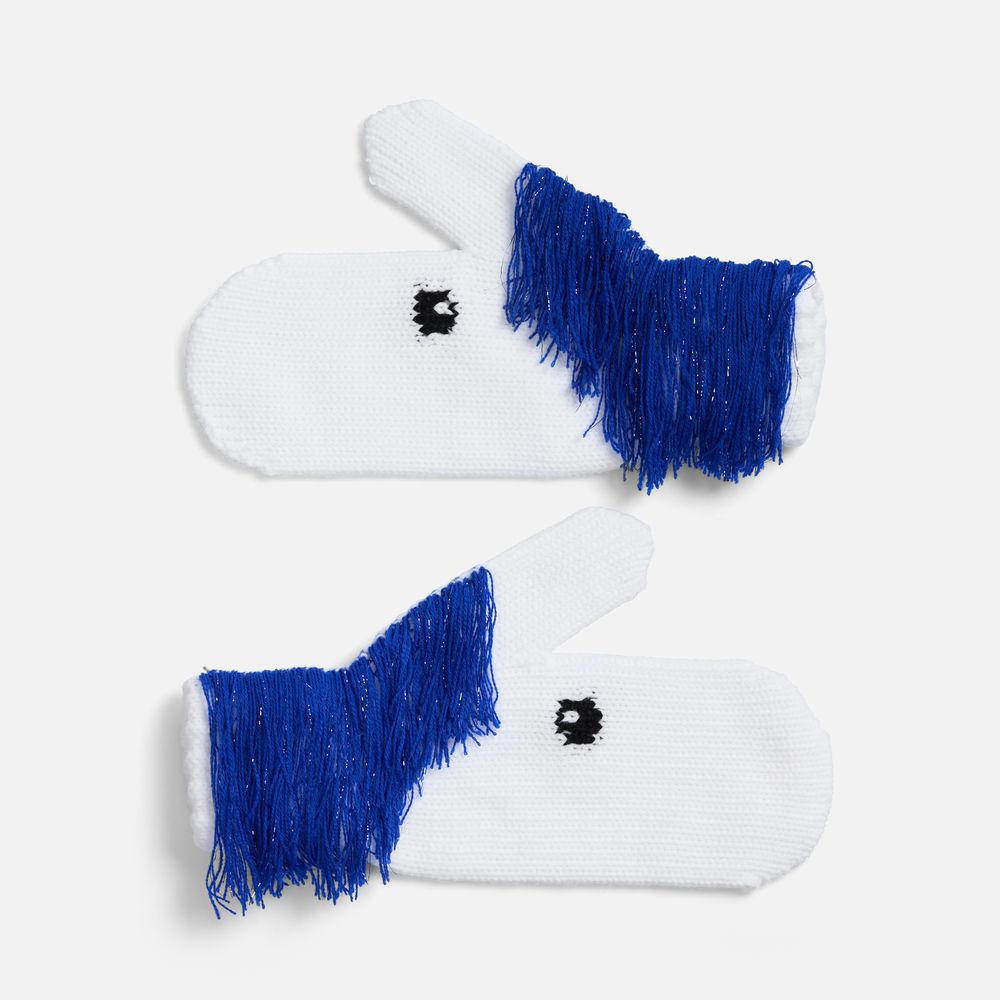 Варежки «Игогошки», с синей гривой-1