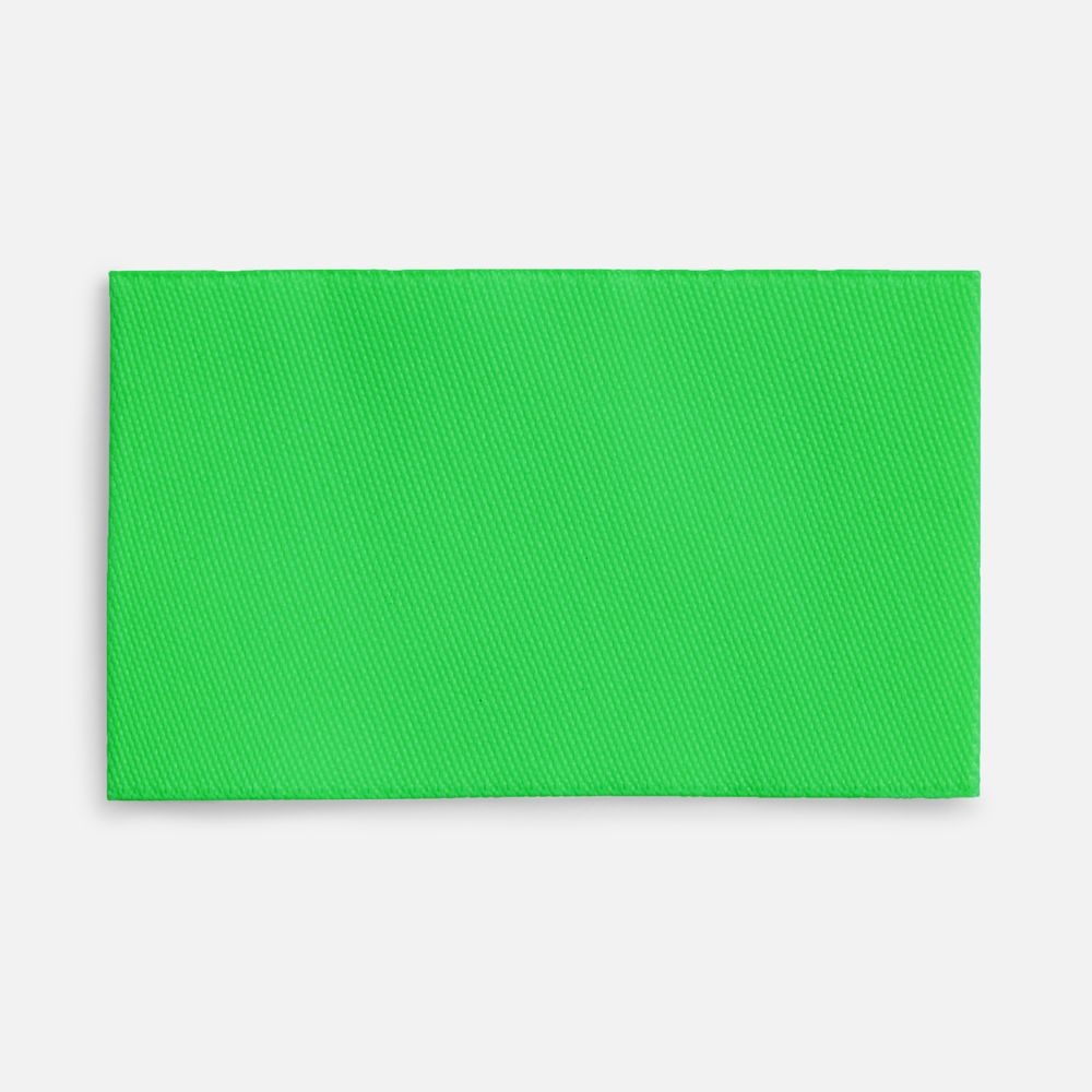 Лейбл тканевый Epsilon, M, зеленый неон-0