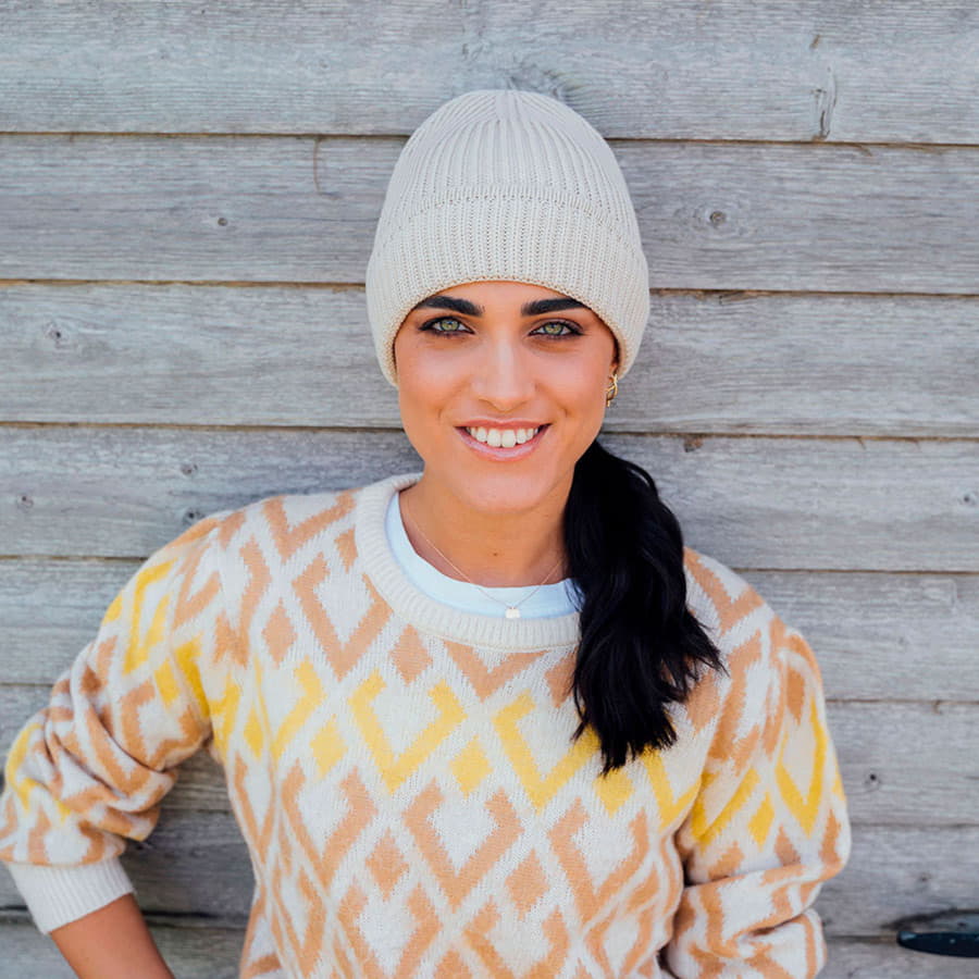 Шапка MAPLE из пряжи Polylana®, черный-3