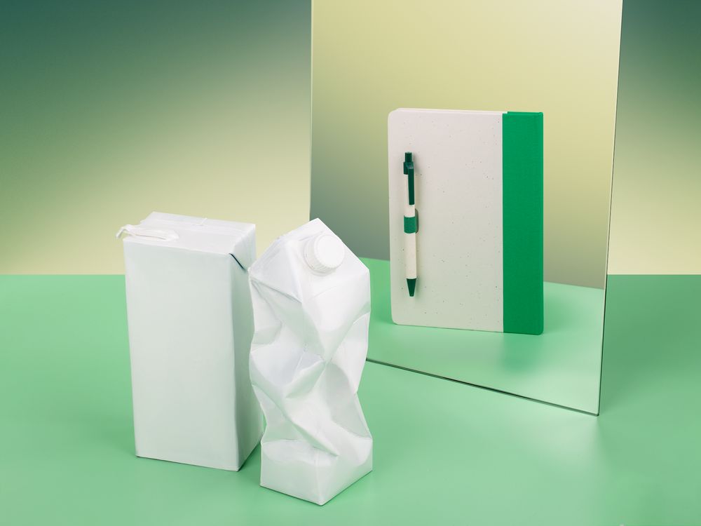 Ручка шариковая MilkMake, зеленая-2