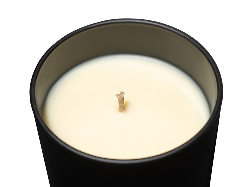 Ароматическая свеча в черном стакане Mystery, коллекция Exclusive, 250 мл (без лого LM)-2