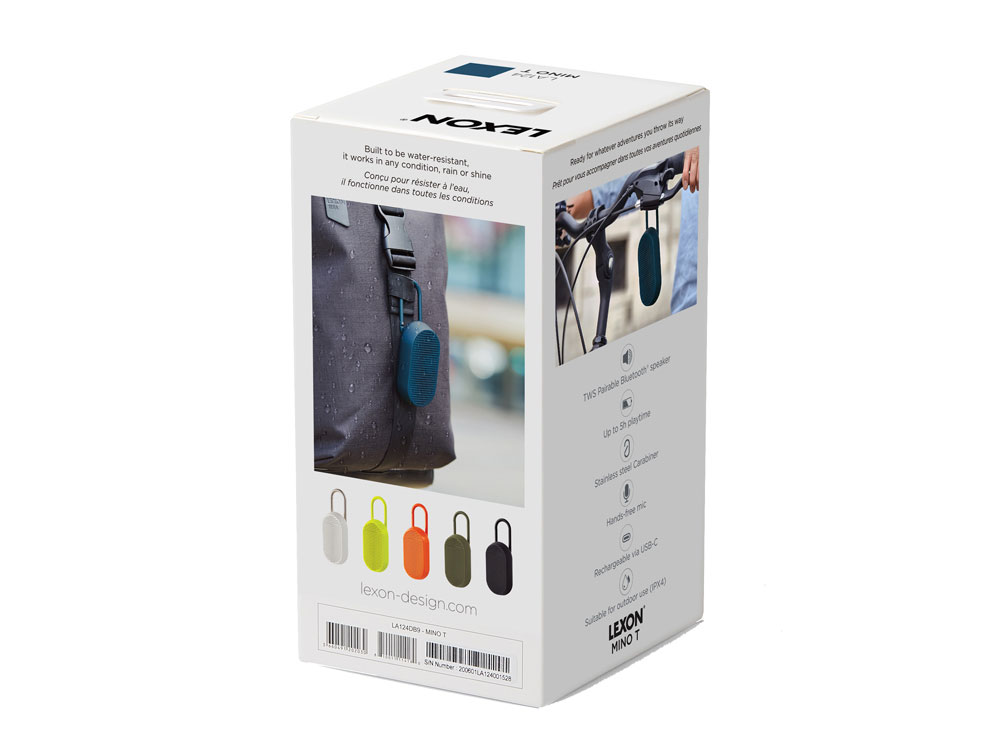 Колонка беспроводная с подставкой Mino T, черный-10