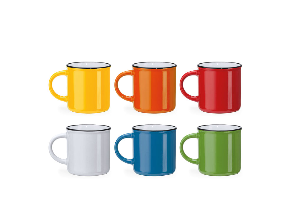 Кружка керамическая JACK, 300 мл, красный-3