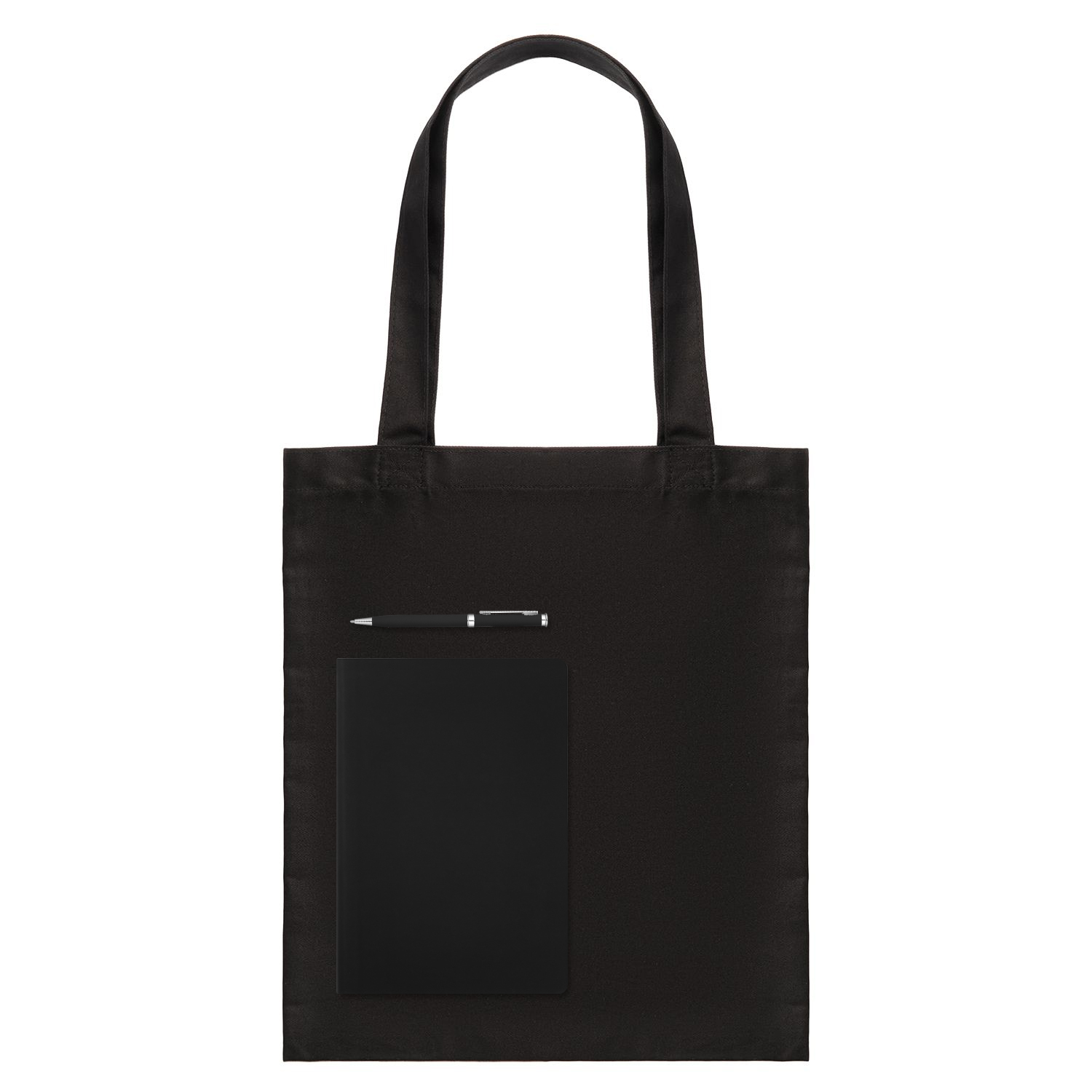 Подарочный набор Эрба НЕО, Спарк, Бенуа (Erba NEO, Spark, Benua), черный (шоппер, ежедневник, ручка)-0