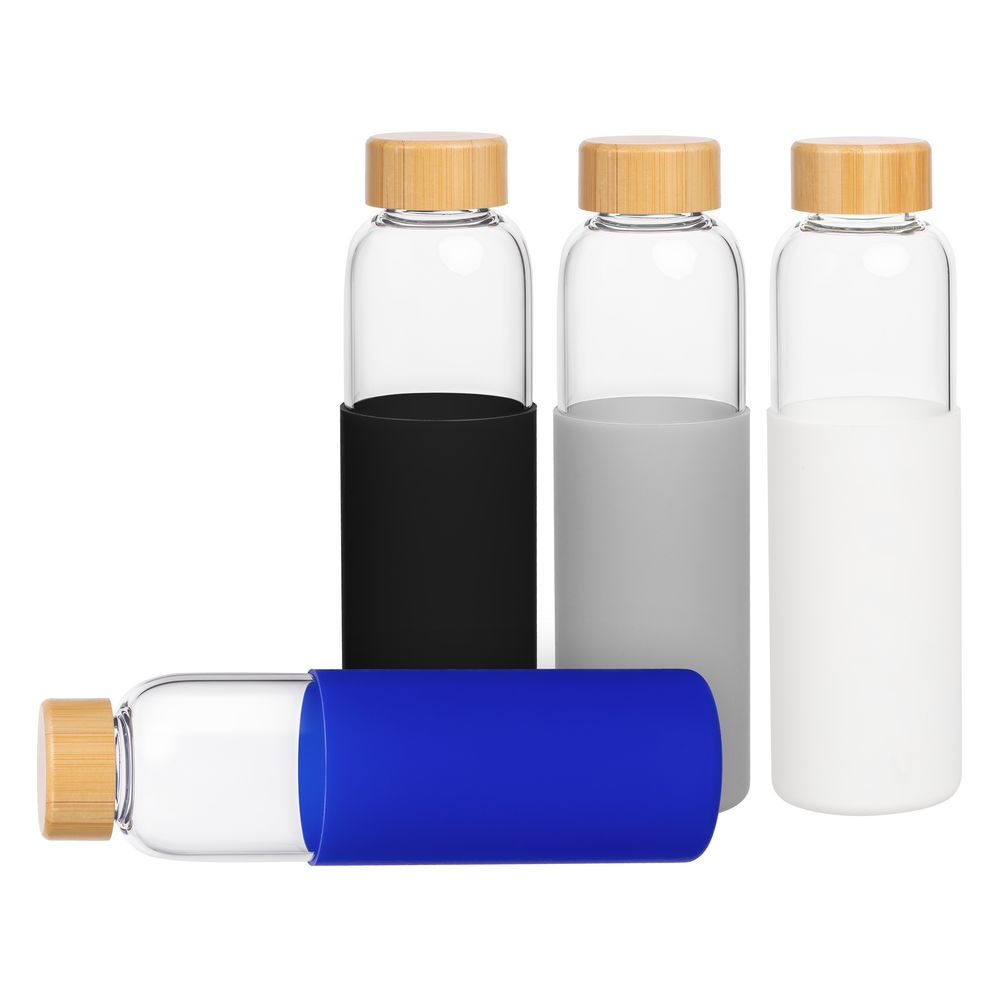 Бутылка для воды Onflow, серая-3