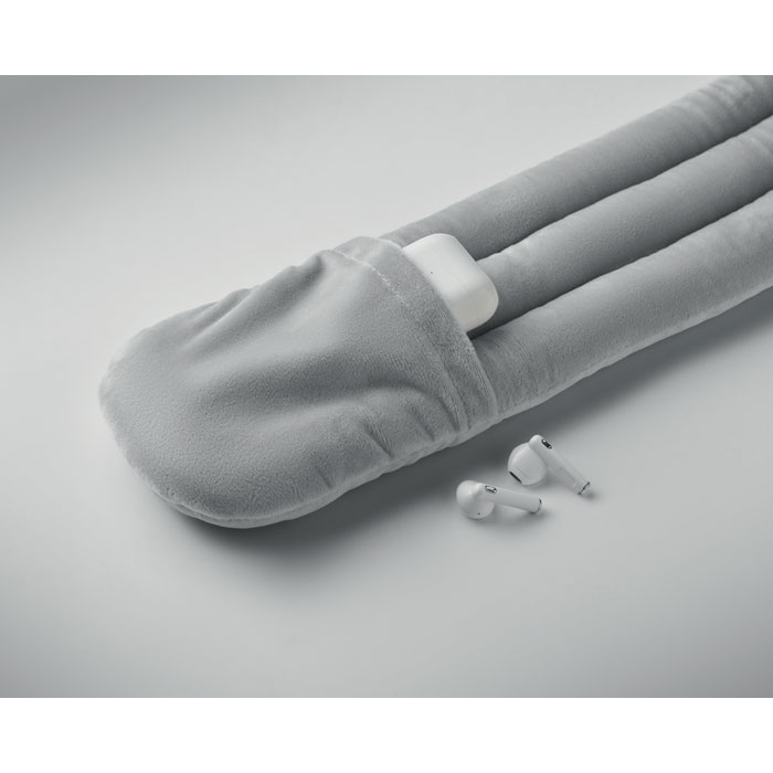 Подушка дорожная, серый-1