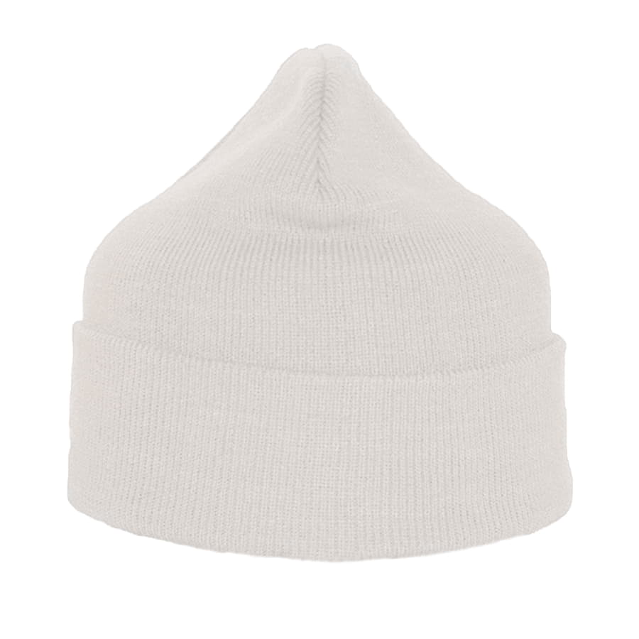 Шапка вязаная двойная ESSENTIAL, кремово-белый-2