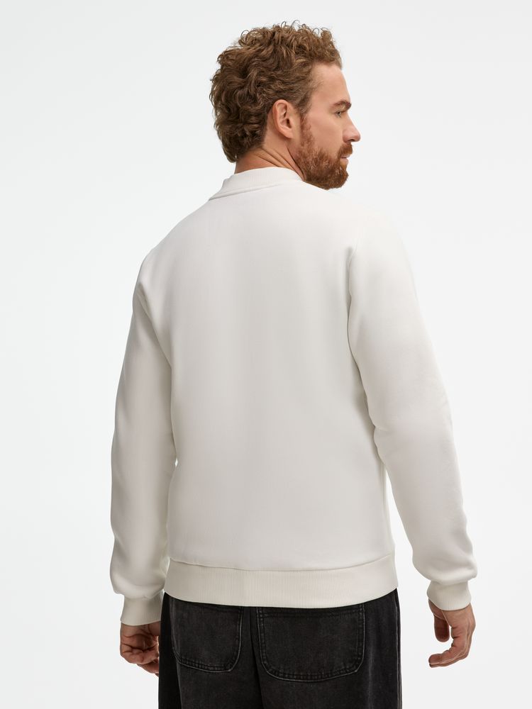 Бомбер унисекс AtmosWear, молочно-белый-8