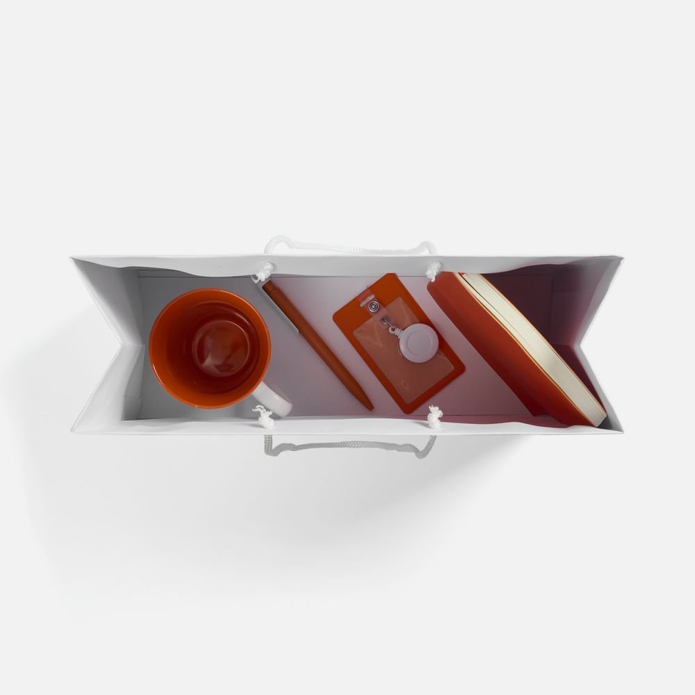 Набор Flat White, оранжевый-1