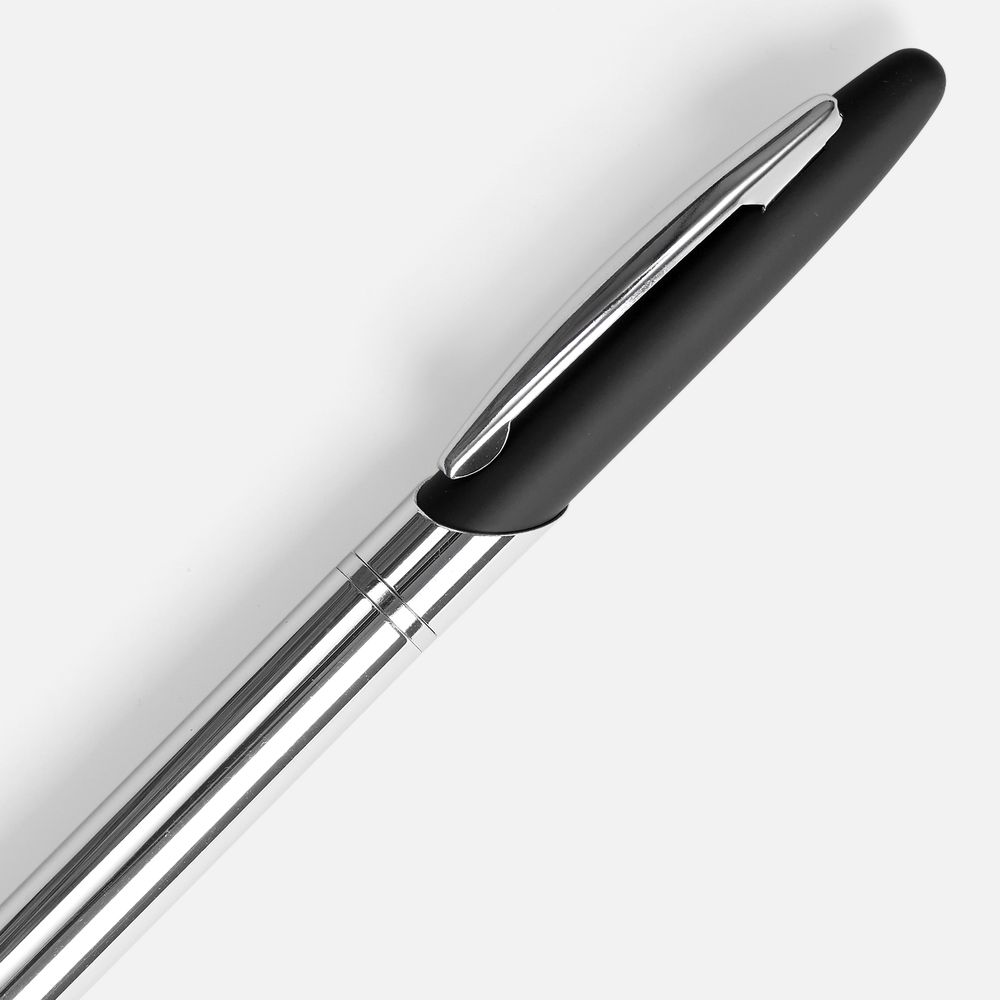 Ручка шариковая Dagger Soft Touch, черная-1