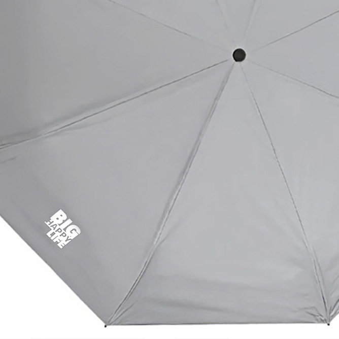 Зонт складной "Reflect", полуавтомат, светоотражающий серый, серый-7