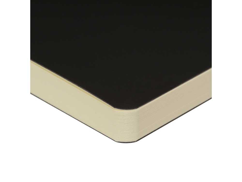 Скетчбук Sketch & Art в мягком переплете 145х145 мм, 100 л. бежевой бумаги 100 гр., черный-1