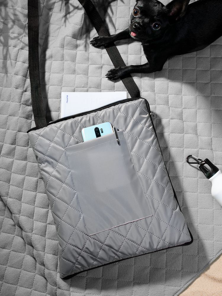 Плед для пикника Soft & Dry, серый-2