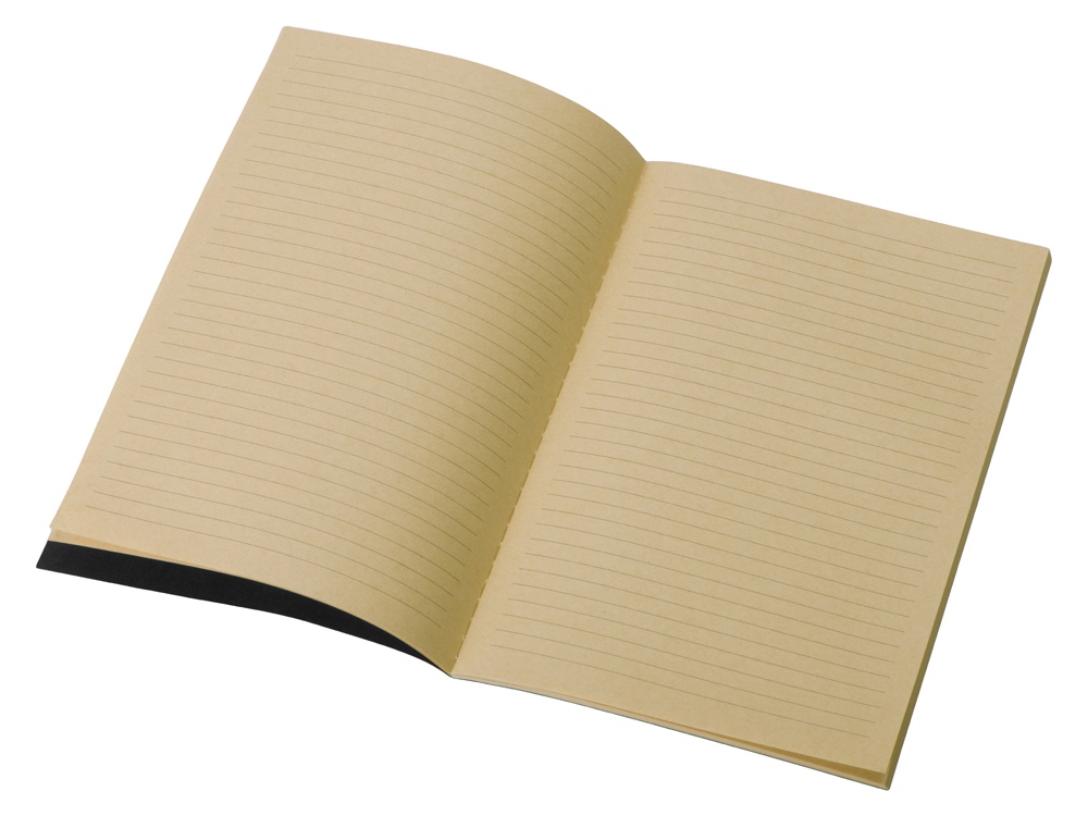 Блокнот Monet, гибкая обложка A5 из моющегося крафта, 32 листа, черный-2