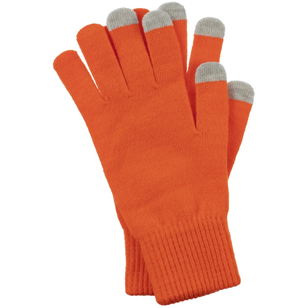 Перчатки сенсорные Urban Flow, оранжевые-0
