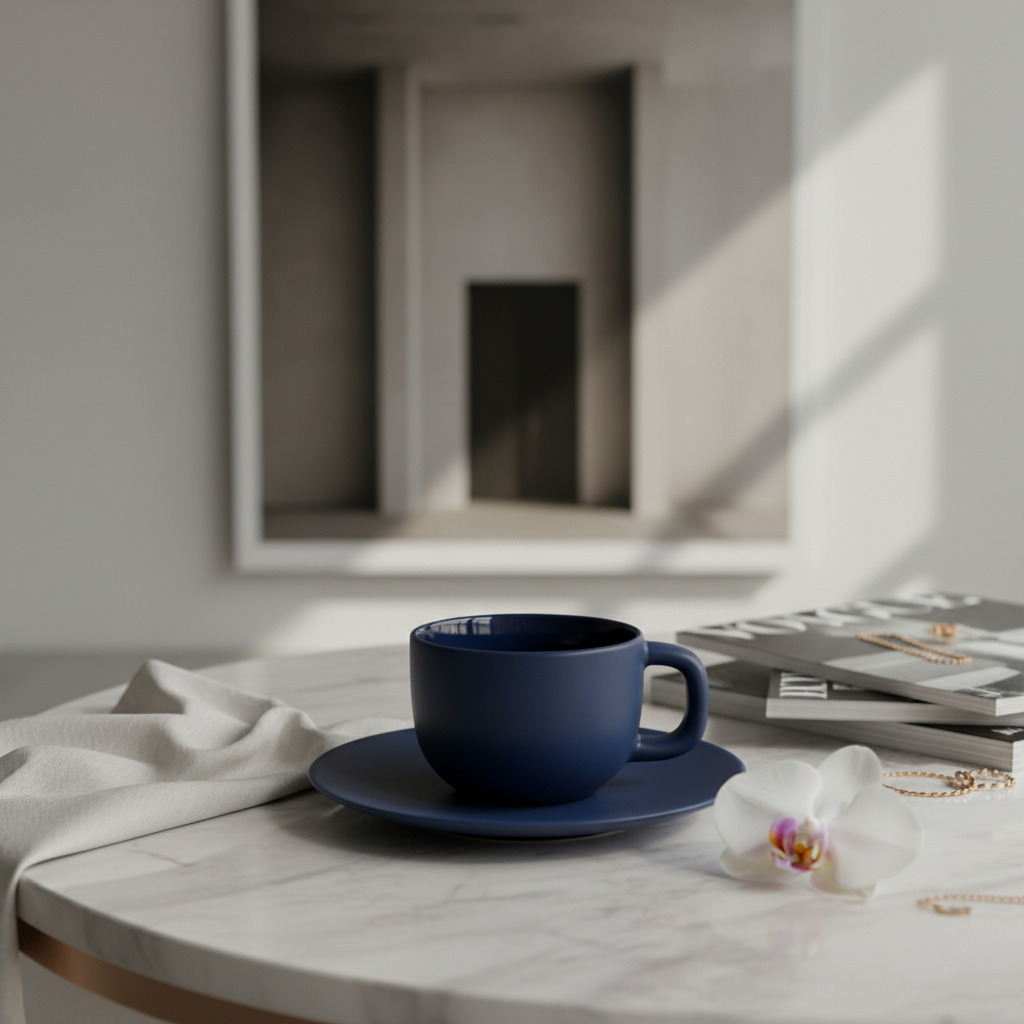 Чайная пара Frozen, Синий-5