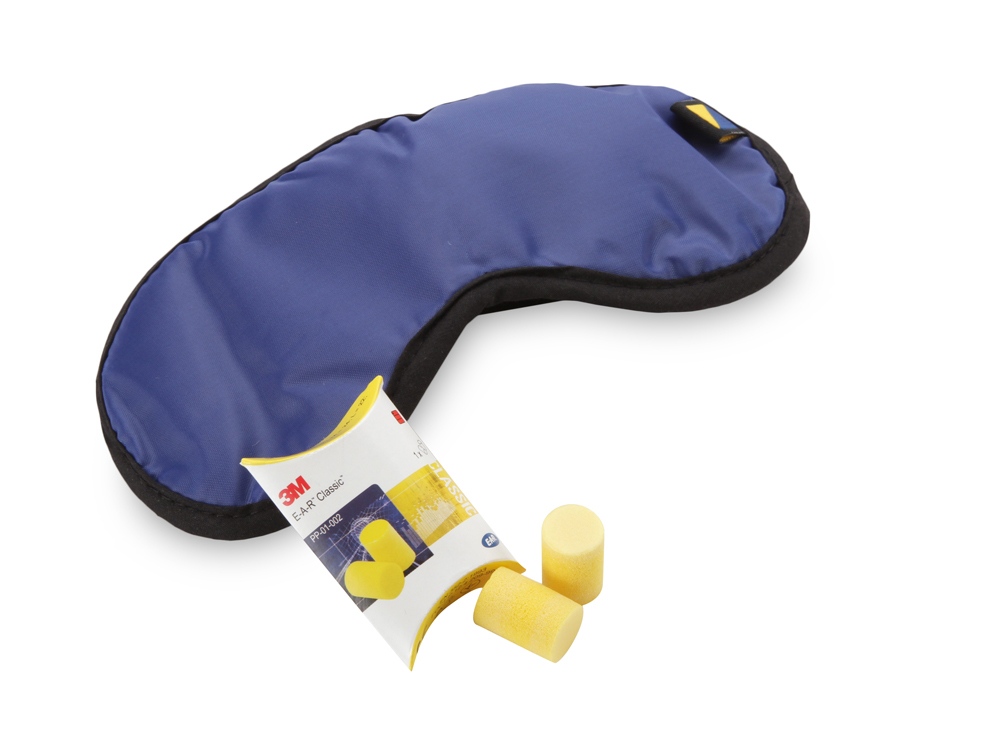 Дорожный набор Travel Blue Comfort Set, синий/черный-3