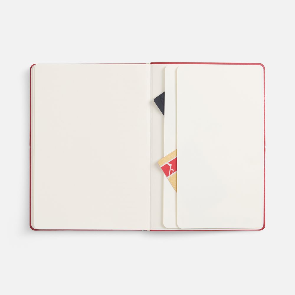 Ежедневник Kuka, недатированный, ver.2, красный-5