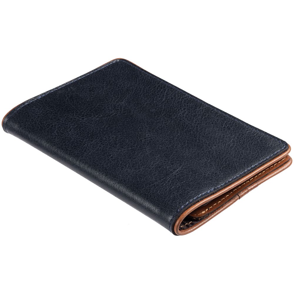 Обложка для паспорта Kalsa Palermo, синяя-1