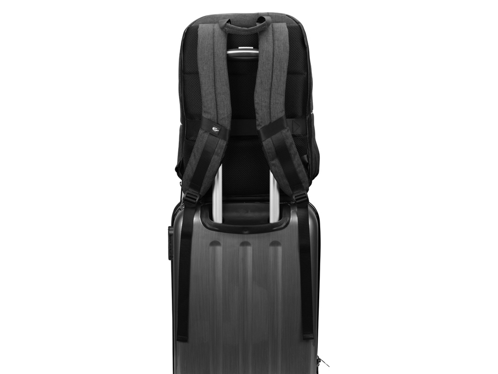 Водонепроницаемый рюкзак Stanch для ноутбука 15.6 , серый-14