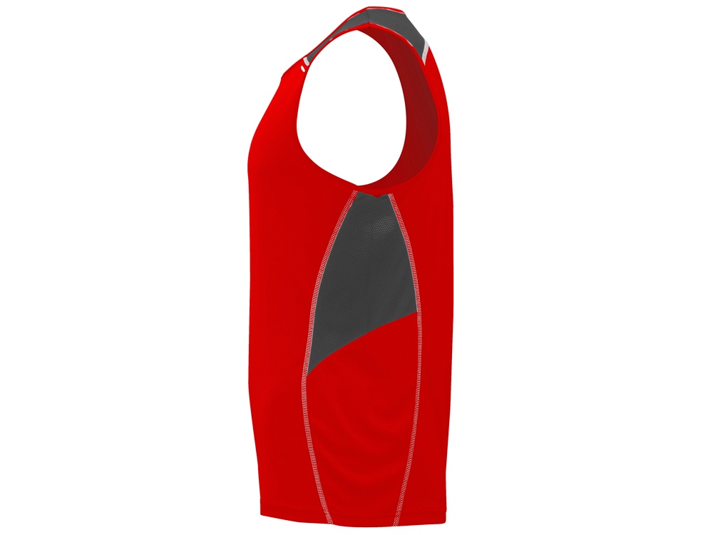 Майка Misano мужская, красный/эбеновый-2