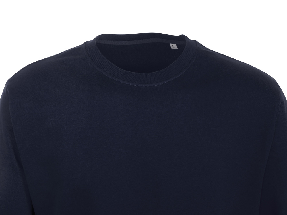 Свитшот Warsaw 220гр, унисекс, темно-синий-10